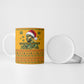Marcus Garvey Christmas Ceramic Mug Inspirational History Quote Ugly Knitted Pattern Festive