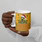 Marcus Garvey Christmas Ceramic Mug Inspirational History Quote Ugly Knitted Pattern Festive