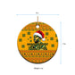 Marcus Garvey Christmas Ceramic Ornament Inspirational History Quote Ugly Knitted Pattern Festive