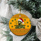 Marcus Garvey Christmas Ceramic Ornament Inspirational History Quote Ugly Knitted Pattern Festive