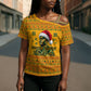 Marcus Garvey Christmas Cross Shoulder Shirt Inspirational History Quote Ugly Knitted Pattern Festive