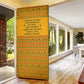 Marcus Garvey Christmas Door Cover Inspirational History Quote Ugly Knitted Pattern Festive