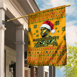 Marcus Garvey Christmas Garden Flag Inspirational History Quote Ugly Knitted Pattern Festive