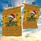 Marcus Garvey Christmas Garden Flag Inspirational History Quote Ugly Knitted Pattern Festive