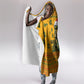 Marcus Garvey Christmas Hooded Blanket Inspirational History Quote Ugly Knitted Pattern Festive