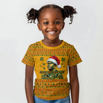 Marcus Garvey Christmas Kid T shirt Inspirational History Quote Ugly Knitted Pattern Festive