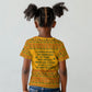 Marcus Garvey Christmas Kid T shirt Inspirational History Quote Ugly Knitted Pattern Festive