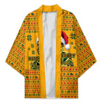 Marcus Garvey Christmas Kimono Inspirational History Quote Ugly Knitted Pattern Festive