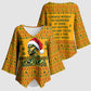 Marcus Garvey Christmas Kimono Sleeve Blouse Inspirational History Quote Ugly Knitted Pattern Festive