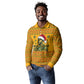 Marcus Garvey Christmas Long Sleeve Polo Shirt Inspirational History Quote Ugly Knitted Pattern Festive