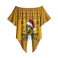 Marcus Garvey Christmas Off Shoulder Wrap Waist Top Inspirational History Quote Ugly Knitted Pattern Festive