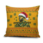 Marcus Garvey Christmas Pillow Cover Inspirational History Quote Ugly Knitted Pattern Festive