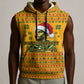 Marcus Garvey Christmas Sleeveless Hoodie Inspirational History Quote Ugly Knitted Pattern Festive