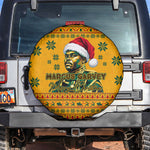 Marcus Garvey Christmas Spare Tire Cover Inspirational History Quote Ugly Knitted Pattern Festive