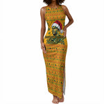 Marcus Garvey Christmas Tank Maxi Dress Inspirational History Quote Ugly Knitted Pattern Festive