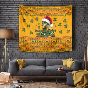 Marcus Garvey Christmas Tapestry Inspirational History Quote Ugly Knitted Pattern Festive