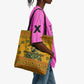 Marcus Garvey Christmas Tote Bag Inspirational History Quote Ugly Knitted Pattern Festive