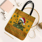 Marcus Garvey Christmas Tote Bag Inspirational History Quote Ugly Knitted Pattern Festive