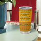 Marcus Garvey Christmas Tumbler Cup Inspirational History Quote Ugly Knitted Pattern Festive