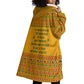 Marcus Garvey Christmas Wearable Blanket Hoodie Inspirational History Quote Ugly Knitted Pattern Festive