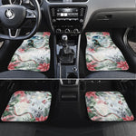 Marcus Garvey Christmas Car Mats Pride Glows Brightest Quote Watercolor Botanical Poinsettia