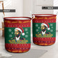 W.E.B. Du Bois Christmas Laundry Basket Inspirational Liberty Quote Ugly Knitted Pattern Festive