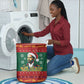 W.E.B. Du Bois Christmas Laundry Basket Inspirational Liberty Quote Ugly Knitted Pattern Festive