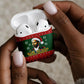 W.E.B. Du Bois Christmas AirPods Case Inspirational Liberty Quote Ugly Knitted Pattern Festive