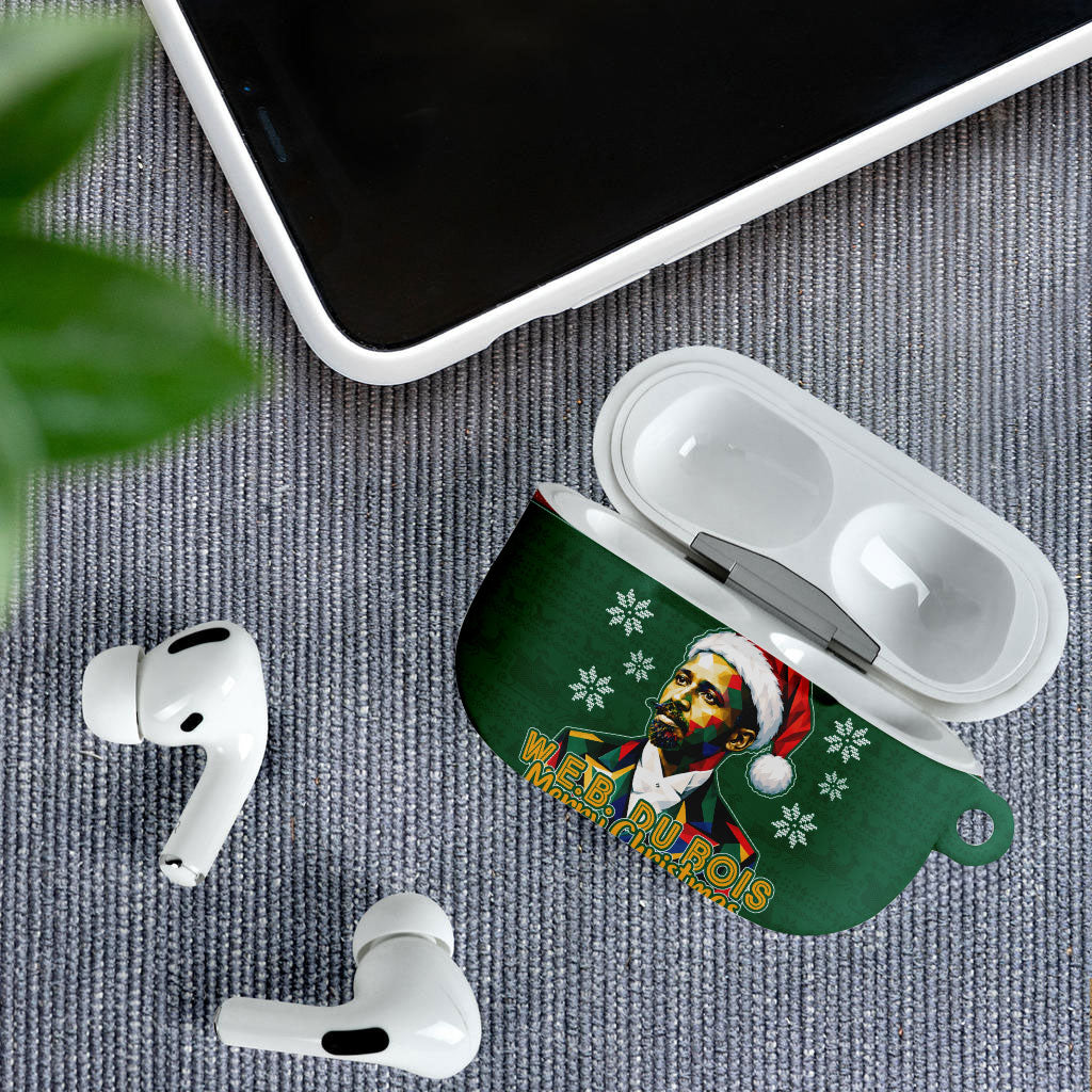 W.E.B. Du Bois Christmas AirPods Case Inspirational Liberty Quote Ugly Knitted Pattern Festive