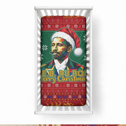 W.E.B. Du Bois Christmas Baby Bed Cover Inspirational Liberty Quote Ugly Knitted Pattern Festive
