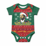W.E.B. Du Bois Christmas Baby Onesie Inspirational Liberty Quote Ugly Knitted Pattern Festive