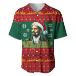 W.E.B. Du Bois Christmas Baseball Jersey Inspirational Liberty Quote Ugly Knitted Pattern Festive
