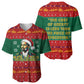 W.E.B. Du Bois Christmas Baseball Jersey Inspirational Liberty Quote Ugly Knitted Pattern Festive
