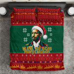 W.E.B. Du Bois Christmas Bedding Set Inspirational Liberty Quote Ugly Knitted Pattern Festive