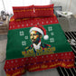 W.E.B. Du Bois Christmas Bedding Set Inspirational Liberty Quote Ugly Knitted Pattern Festive