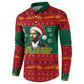 W.E.B. Du Bois Christmas Button Sweatshirt Inspirational Liberty Quote Ugly Knitted Pattern Festive