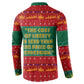 W.E.B. Du Bois Christmas Button Sweatshirt Inspirational Liberty Quote Ugly Knitted Pattern Festive