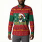 W.E.B. Du Bois Christmas Button Sweatshirt Inspirational Liberty Quote Ugly Knitted Pattern Festive