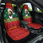 W.E.B. Du Bois Christmas Car Seat Cover Inspirational Liberty Quote Ugly Knitted Pattern Festive