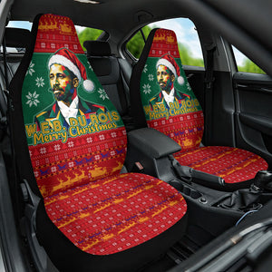 W.E.B. Du Bois Christmas Car Seat Cover Inspirational Liberty Quote Ugly Knitted Pattern Festive