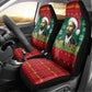 W.E.B. Du Bois Christmas Car Seat Cover Inspirational Liberty Quote Ugly Knitted Pattern Festive