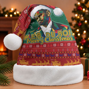 W.E.B. Du Bois Christmas Santa Hat Inspirational Liberty Quote Ugly Knitted Pattern Festive