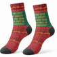 W.E.B. Du Bois Christmas Crew Socks Inspirational Liberty Quote Ugly Knitted Pattern Festive