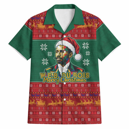 W.E.B. Du Bois Christmas Hawaiian Shirt Inspirational Liberty Quote Ugly Knitted Pattern Festive