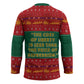 W.E.B. Du Bois Christmas Hockey Jersey Inspirational Liberty Quote Ugly Knitted Pattern Festive