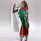W.E.B. Du Bois Christmas Hooded Blanket Inspirational Liberty Quote Ugly Knitted Pattern Festive
