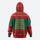 W.E.B. Du Bois Christmas Hoodie Inspirational Liberty Quote Ugly Knitted Pattern Festive