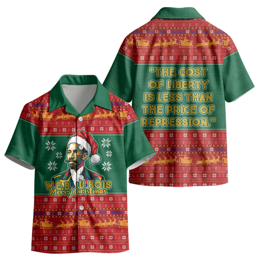 W.E.B. Du Bois Christmas Kid Hawaiian Shirt Inspirational Liberty Quote Ugly Knitted Pattern Festive