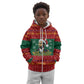 W.E.B. Du Bois Christmas Kid Hoodie Inspirational Liberty Quote Ugly Knitted Pattern Festive