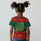 W.E.B. Du Bois Christmas Kid T shirt Inspirational Liberty Quote Ugly Knitted Pattern Festive